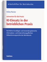 Abbildung von Müller / Becker | KI-Einsatz in der betrieblichen Praxis - Anwendungsfelder, Chancen und Risiken, Mitbestimmungsrechte | 2026 | beck-shop.de