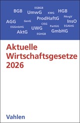 Abbildung von Aktuelle Wirtschaftsgesetze 2026 - Die wichtigsten Wirtschaftsgesetze für Studierende | 18. Auflage | 2026 | beck-shop.de