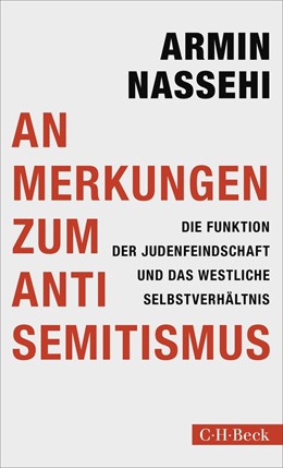 Cover: Nassehi, Anmerkungen zum Antisemitismus