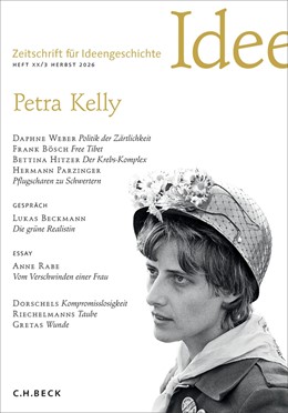 Cover: Heit / Richter / Voss / Schlak, Zeitschrift für Ideengeschichte Heft XX/3 Herbst 2026
