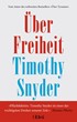 Cover: Snyder, Über Freiheit