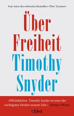 Cover: Snyder, Über Freiheit