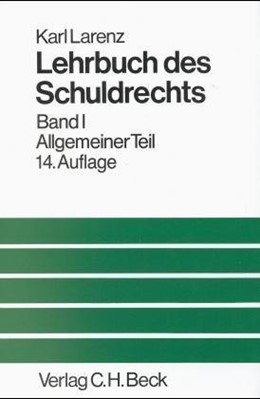 Cover: Larenz, Lehrbuch des Schuldrechts Band I: Allgemeiner Teil