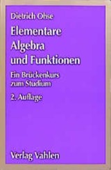 Abbildung von Ohse | Elementare Algebra und Funktionen - Ein Brückenkurs zum Studium | 2., verbesserte Auflage | 2000 | beck-shop.de