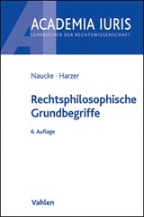 Abbildung von Naucke / Harzer | Rechtsphilosophische Grundbegriffe | 6. Auflage | 2027 | beck-shop.de